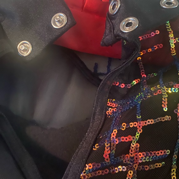 Weissman iridescent dance costume size(MC) size 8-10 - Picture 5 of 7